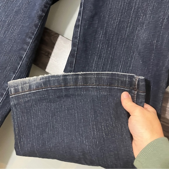 Lane Bryant Tighter Tummy Technology Dark Blue Y2K Flare Jeans Women's 18 - Picture 6 of 14